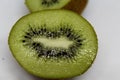 L`intÃÂ©rieur d`un kiwi juteux et dÃÂ©licieux